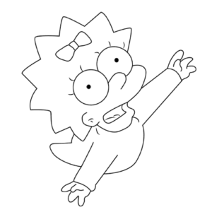 Reaching Arm Up, Cartoon, The_Simpsons, noname_character, easy, US