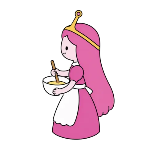 Cake Holding Princess, Cartoon, animation, princess, easy, famous
