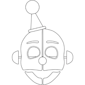 Ennard Head, Cartoon, robot_face, easy, US, JP