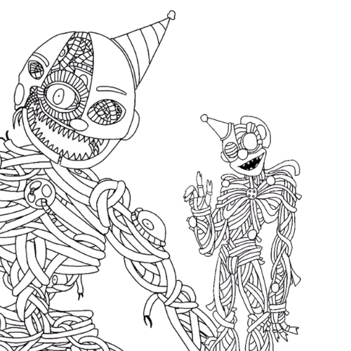 Ennard Handsome, Cartoon, abstract, hard, US, UK