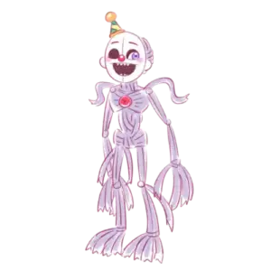 Ennard Sit Pose, Cartoon, Five_Nights_at_Freddy's, Moondrop, normal, famous