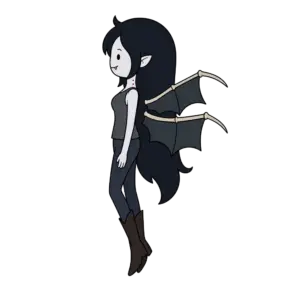 Flying Bat Marceline, Cartoon, Adventure_Time, Marceline, easy, famous