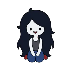 Smiling Chibi Vampire, Cartoon