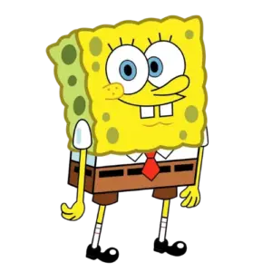 SpongeBob Open Eyes, Cartoon, SpongeBob_SquarePants, SpongeBob, easy, famous