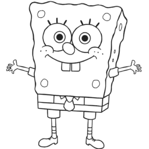 SpongeBob Tilt, Cartoon, SpongeBob_SquarePants, SpongeBob, easy, famous