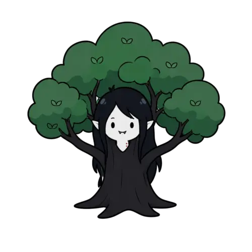 Tree Monster Marceline, Cartoon, adventure_time, marceline, normal, famous