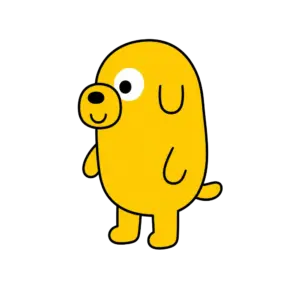 Upright Side Jake, Cartoon