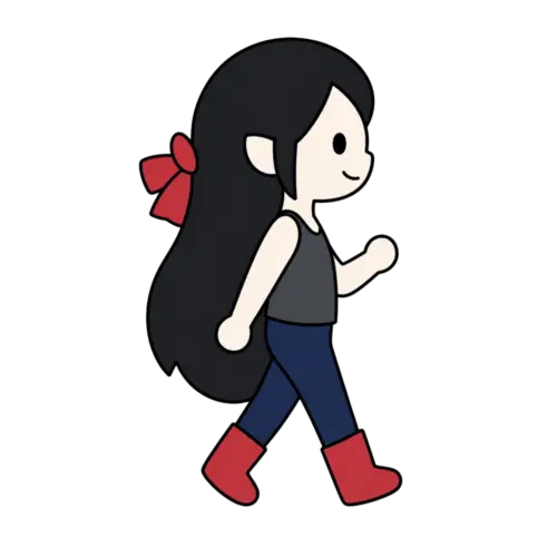 Walking Vampire Marceline, Cartoon
