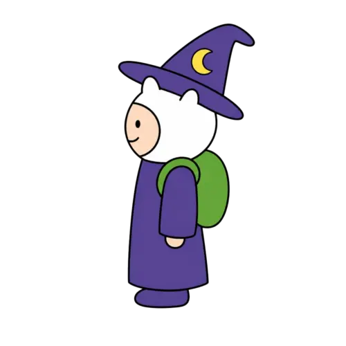 Wizard Costume Finn, Cartoon, adventure_time, finn, easy, famous