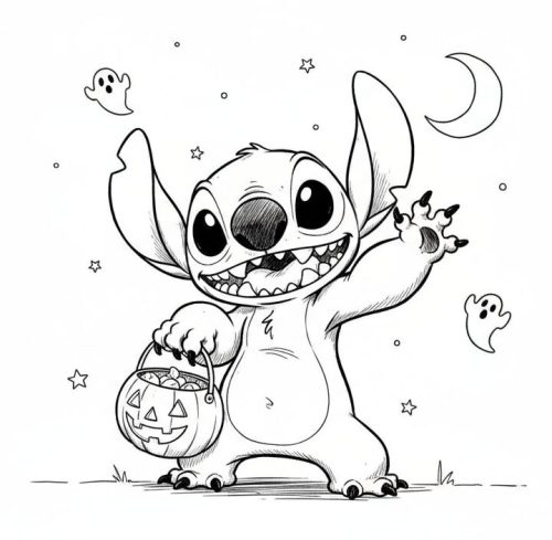 stitch-1, Cartoon, cartoon, Lilo_&_Stitch, Stitch, easy