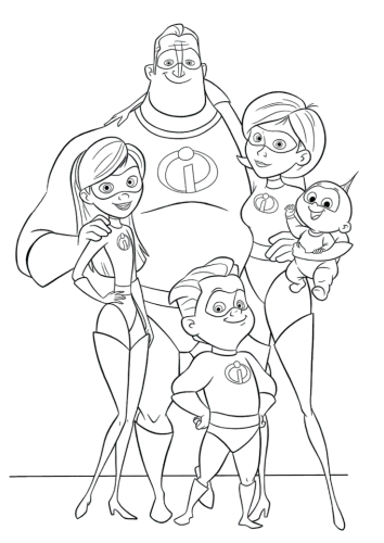 The Incredibles, Cartoon, cartoon, The_Incredibles, normal, US