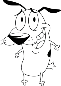 Courage dog, Cartoon, cartoon, Courage_the_Cowardly_Dog, Courage, normal