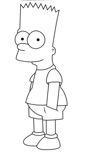 Cartoon temp 30, Cartoon, cartoon, The_Simpsons, Bart_Simpson, easy