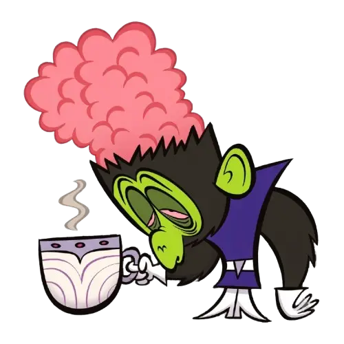 mojo jojo waving, Cartoon, Powerpuff_Girls, Mojo_Jojo, normal, famous