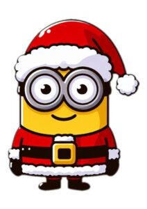 Minion_xmas, Cartoon, cartoon, Despicable_Me, minion, easy