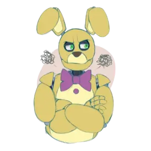 Spring_Bonnie, Cartoon, cartoon, Five_Nights_at_Freddy\'s, normal