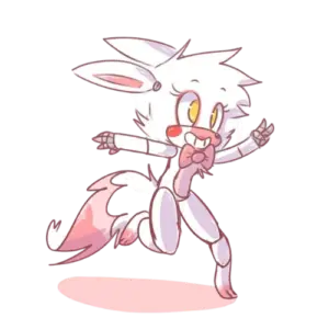 Cartoon temp 5, Cartoon, cartoon, FNAF, Mangle, normal
