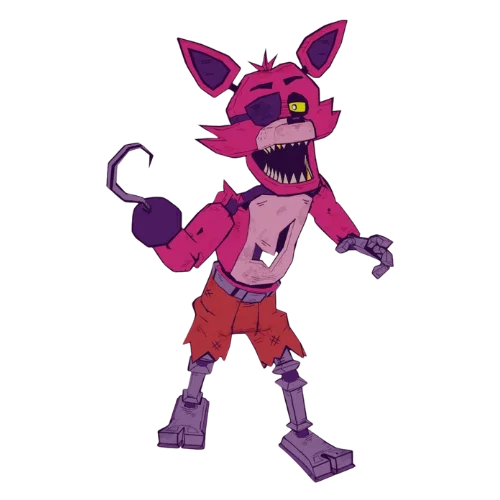 Foxy, Cartoon, cartoon, Five_Nights_at_Freddy\'s, normal