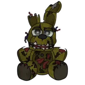 Five_Nights_at_Freddy, Cartoon, cartoon, fnaf, springtrap, normal