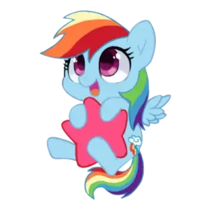 My-Little-Pony_1, Cartoon, cartoon, My-Little-Pony, Rainbow-Dash, easy