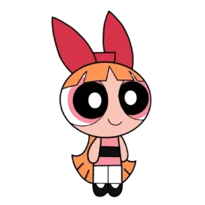 Cartoon temp 26, Cartoon, cartoon, The-Powerpuff-Girls, Blossom, easy