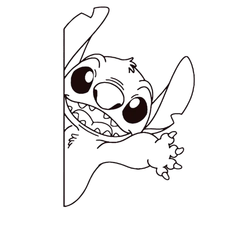 Stitch_hi, Cartoon, disney, Lilo_and_Stitch, Stitch, easy