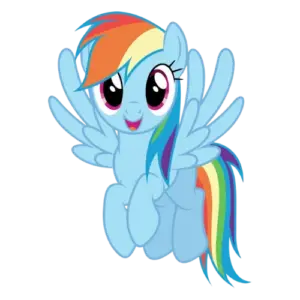 My-Little-Pony_2, Cartoon, cartoon, My_Little_Pony, Rainbow_Dash, easy