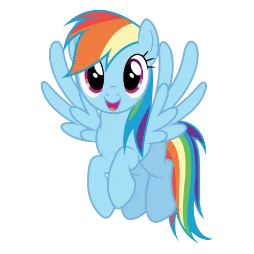 My-Little-Pony_2, Cartoon, cartoon, My_Little_Pony, Rainbow_Dash, easy