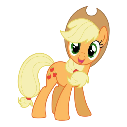 My-Little-Pony-7, Cartoon, cartoon, Applejack, My_Little_Pony, easy
