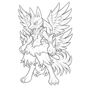 Angle Lucario, Cartoon, pokemon, lucario, normal, famous