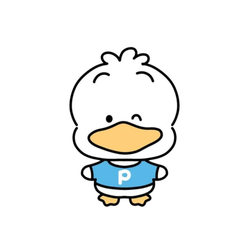 Baby Duck, Cartoon, character, unknown_character, easy, famous