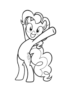 Baby Pony Sitting, Cartoon, My_Little_Pony, Pinkie_Pie, easy, famous
