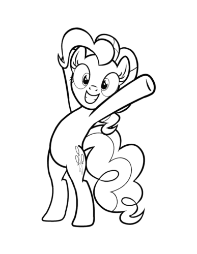 Baby Pony Sitting, Cartoon, My_Little_Pony, Pinkie_Pie, easy, famous