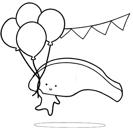 Balloon Mushroom, Cartoon, balloon_with_character, easy, JP, CN