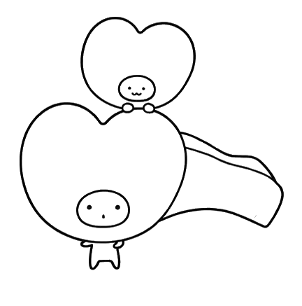 Bear Plush, Cartoon, unknown_character, unknown_name, easy, no_color