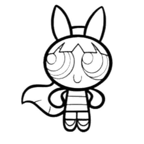 Blossom Stand, Cartoon, The_Powerpuff_Girls, Blossom, easy, famous