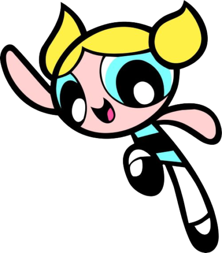 Bubbles Charge, Cartoon, Powerpuff_Girls, Bubbles, easy, famous
