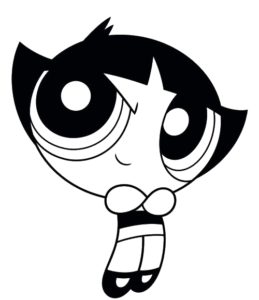 Buttercup Classic Pose, Cartoon, cartoon, buttercup, easy, famous