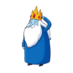 Confused Ice King, Cartoon, Adventure_Time, Ice_King, normal, famous