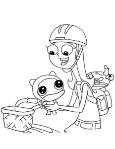 Candace With Puppy, Cartoon, animated_series, unknown_character, easy, US
