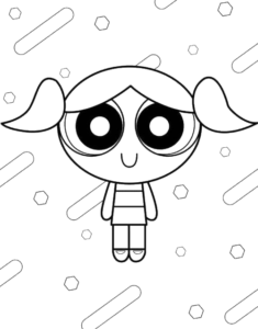 Candy Bubbles, Cartoon, Powerpuff_Girls, Bubbles, easy, famous