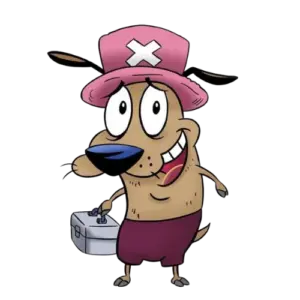 Courage Dog Doctor, Cartoon, Courage_the_Cowardly_Dog, Courage, easy, famous