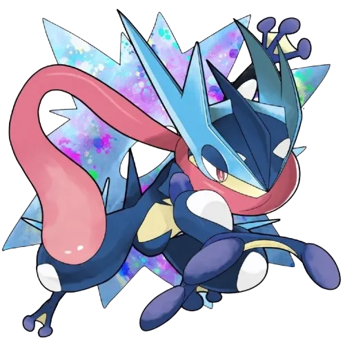 Crystal Greninja, Cartoon, pokemon, greninja, normal, famous