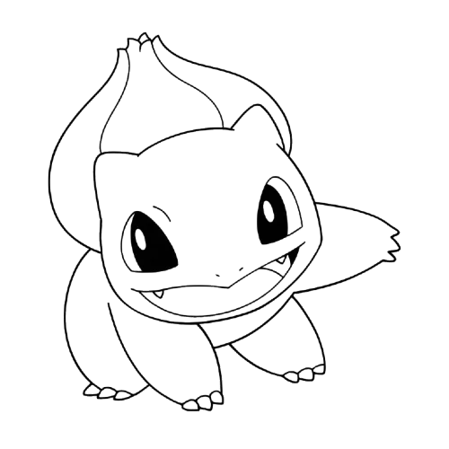 Cute Bulbasaur, Cartoon, Pokemon, Bulbasaur, easy, famous
