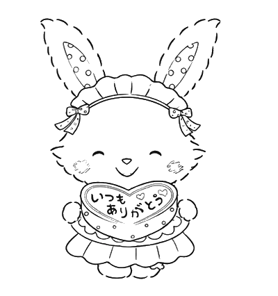 Cute Bunny Headband, Cartoon, cute_animal, easy, JP, US