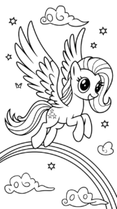 Cute Dragon Character, Cartoon, My_Little_Pony, Twilight_Sparkle, easy, famous