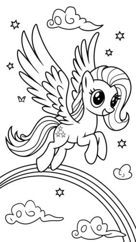 Cute Dragon Character, Cartoon, My_Little_Pony, Twilight_Sparkle, easy, famous
