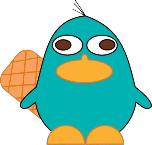 Cute Perry, Cartoon, Phineas_and_Ferb, Perry_the_Platypus, easy, famous
