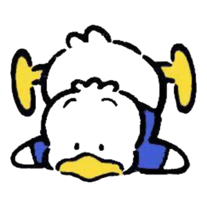 Duck Bowing, Cartoon, cartoon, donald_duck, easy, famous