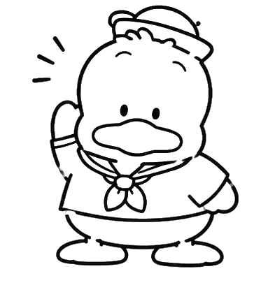 Duck Meditating, Cartoon, ducktales, donald_duck, easy, famous